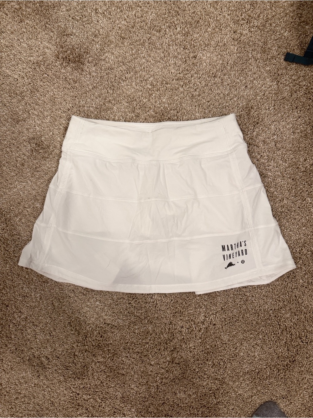 White Athletic Skort- Martha’s Vineyard